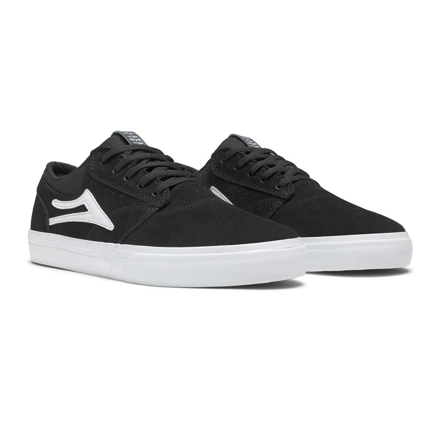 LAKAI - GRIFFIN SHOES - BLACK/WHITE SUEDE