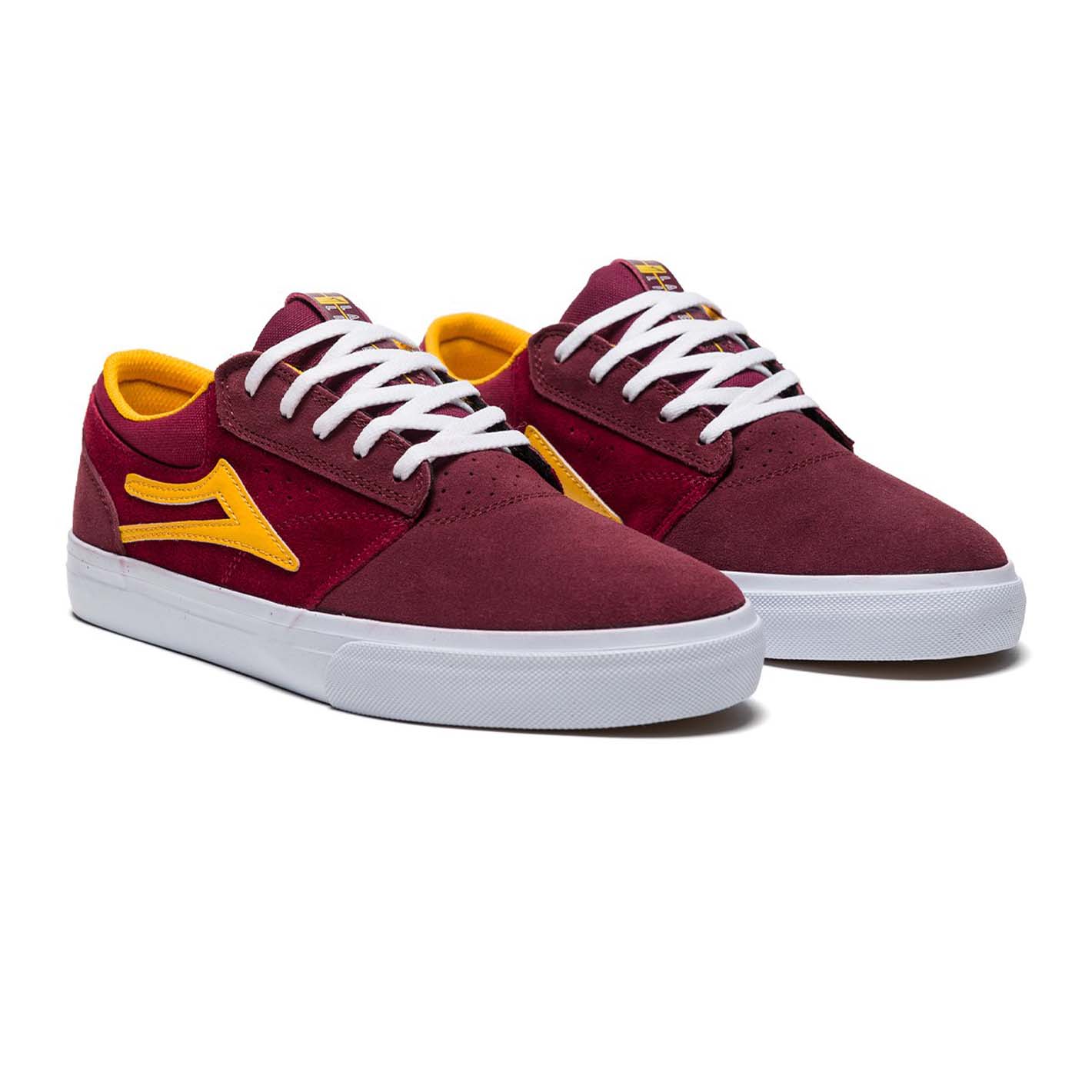 LAKAI - GRIFFIN SHOES - BURGUNDY/CARDINAL SUEDE