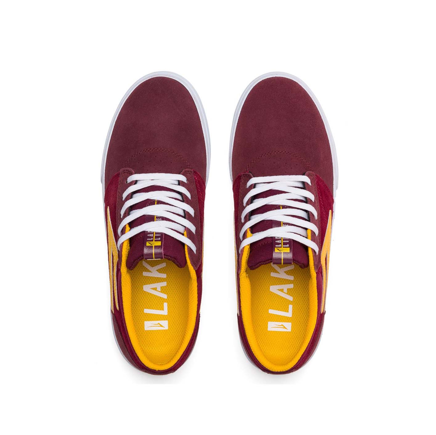 LAKAI - GRIFFIN SHOES - BURGUNDY/CARDINAL SUEDE