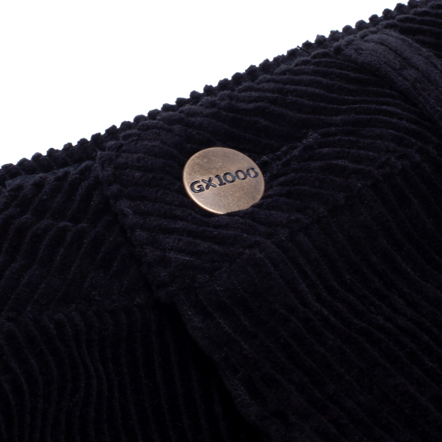 GX1000 - DIMETHYLTRYPTAMINE CORD PANTS - BLACK