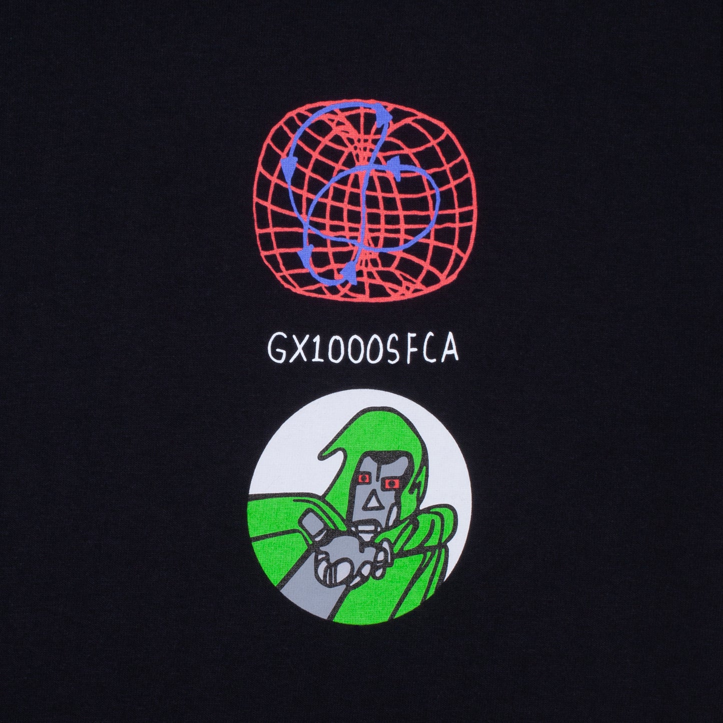 GX1000 - DOOM TEE - BLACK