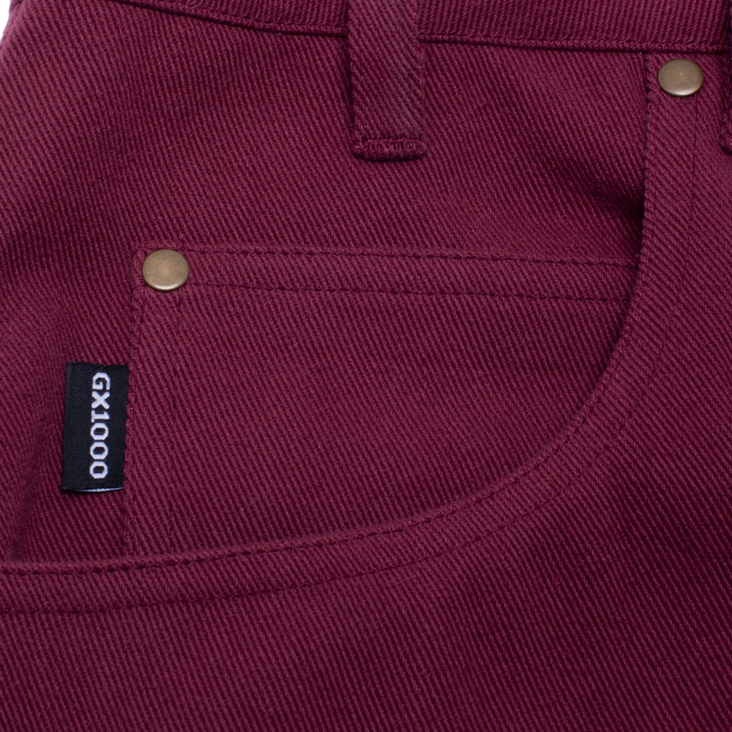 GX1000 - DIMETYLTRYPTAMINE PANTS - MAROON