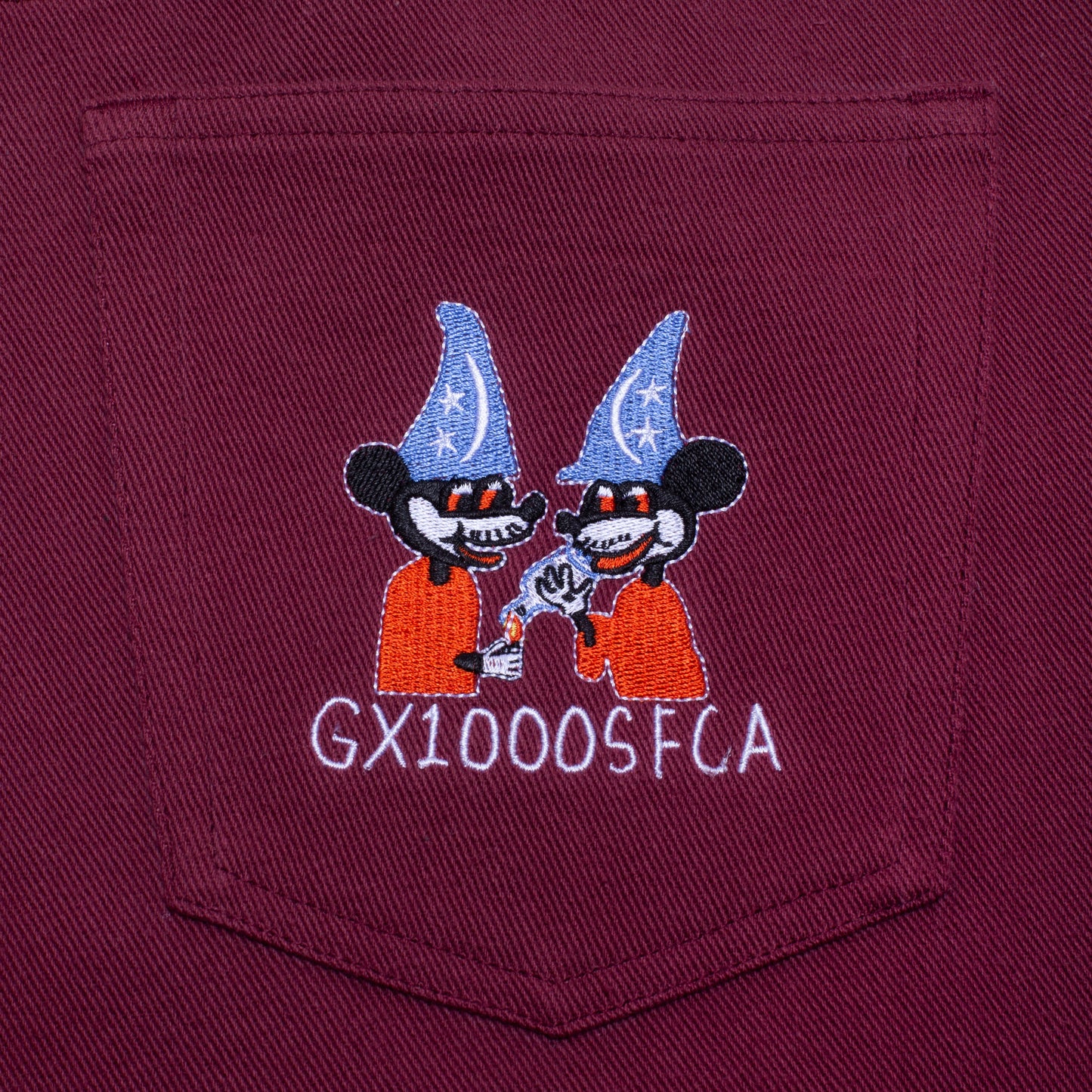 GX1000 - DIMETYLTRYPTAMINE PANTS - MAROON