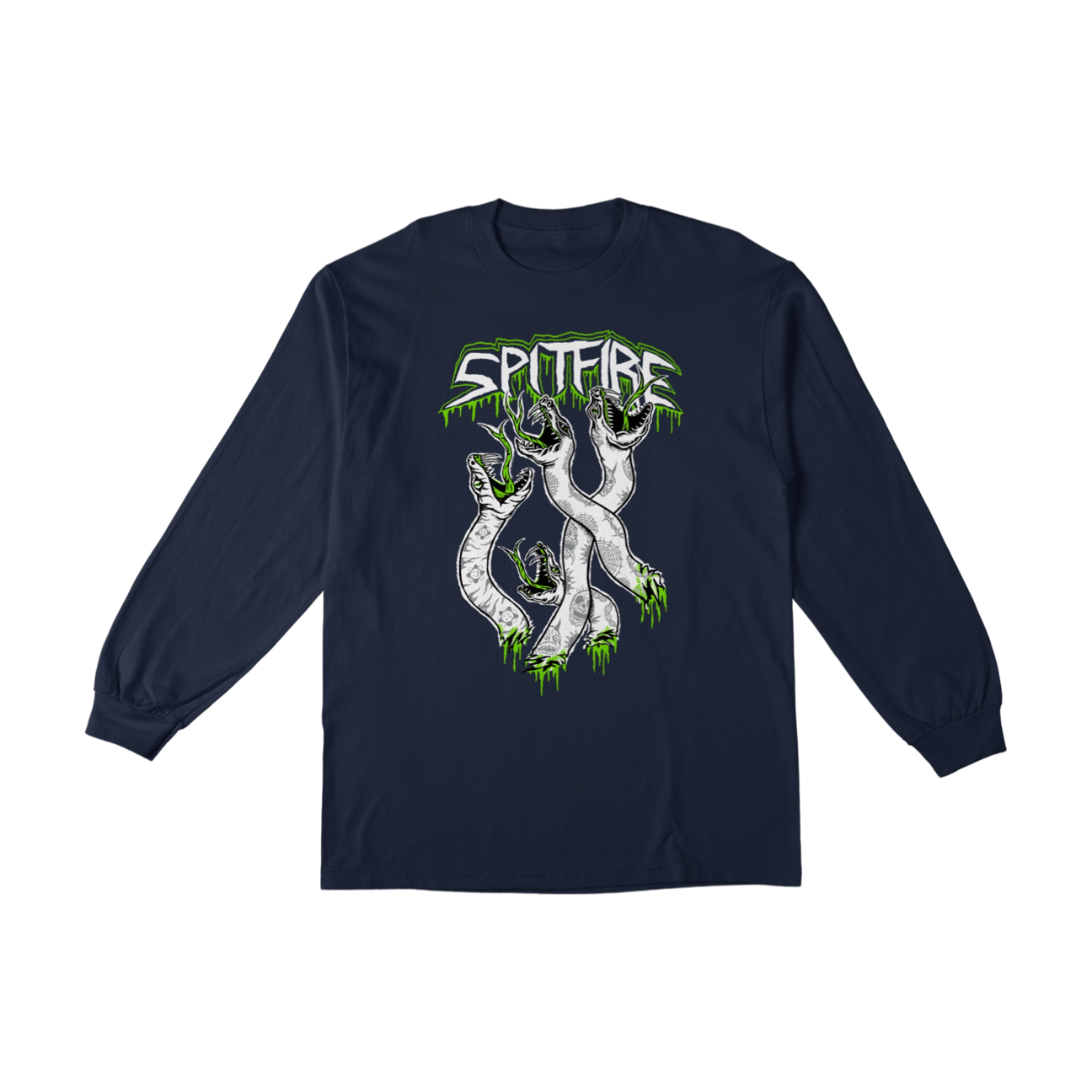 SPITFIRE - VENOM LONGSLEEVE TEE - NAVY