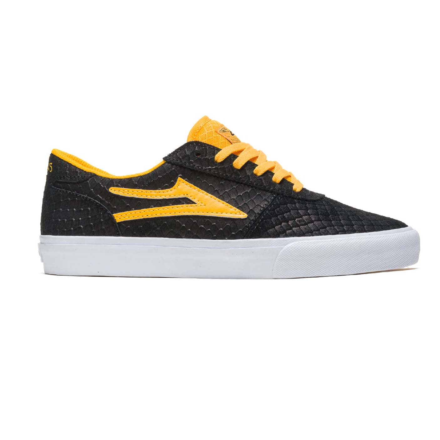 LAKAI X DOOMSAYERS - MANCHESTER SHOES - BLACK/GOLD SUEDE