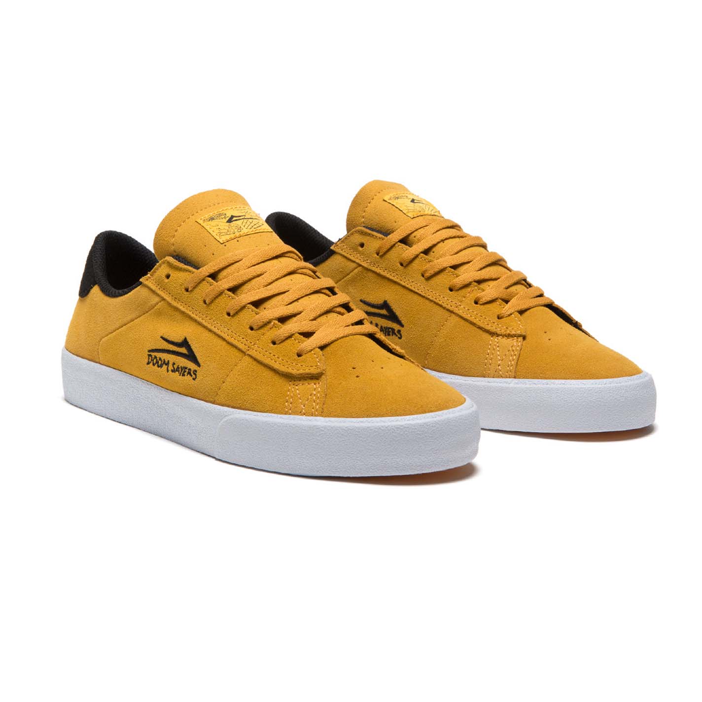 LAKAI X DOOMSAYERS - NEWPORT SHOES - GOLD SUEDE
