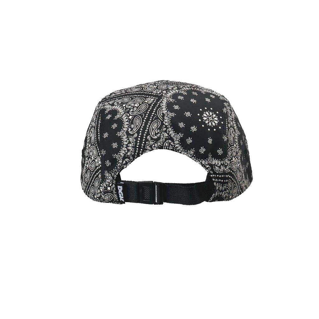 DGK - PAISLEY 5 PANEL CAP - BLACK