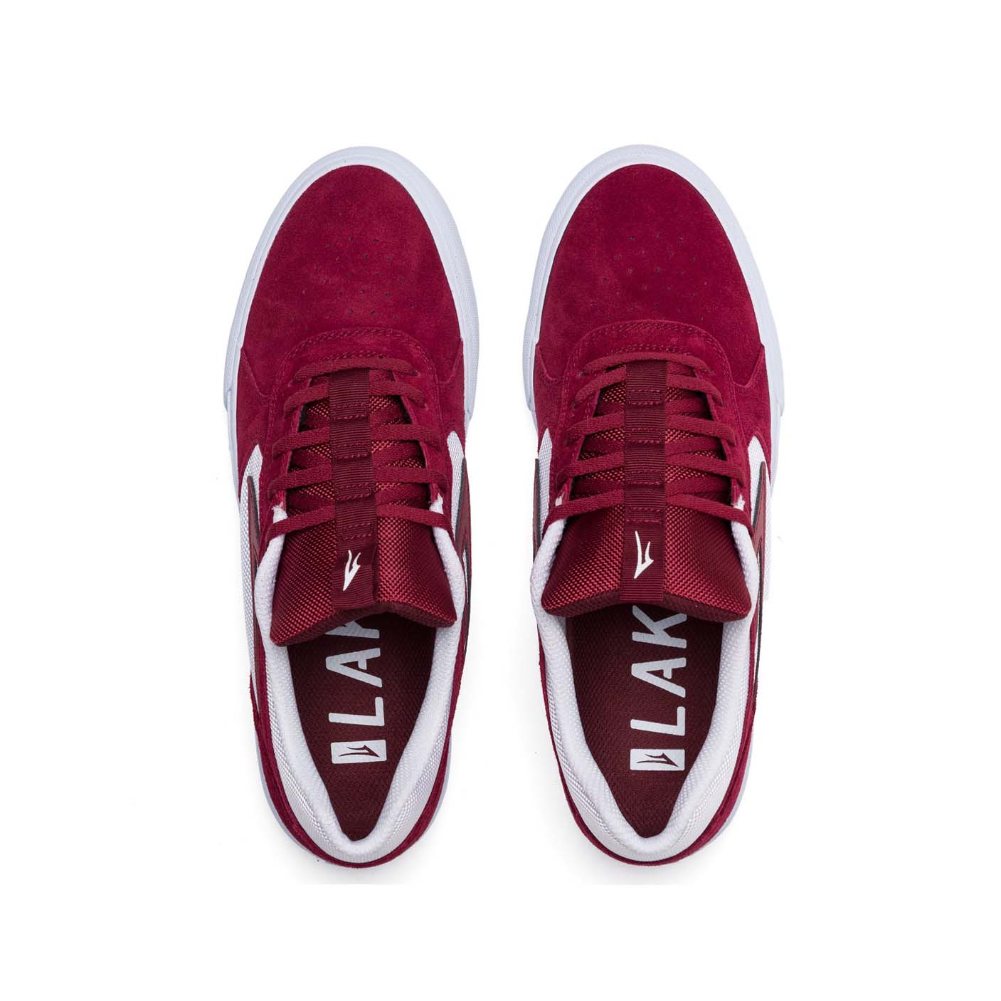 LAKAI - PROTO VULC SHOES - CARDINAL SUEDE