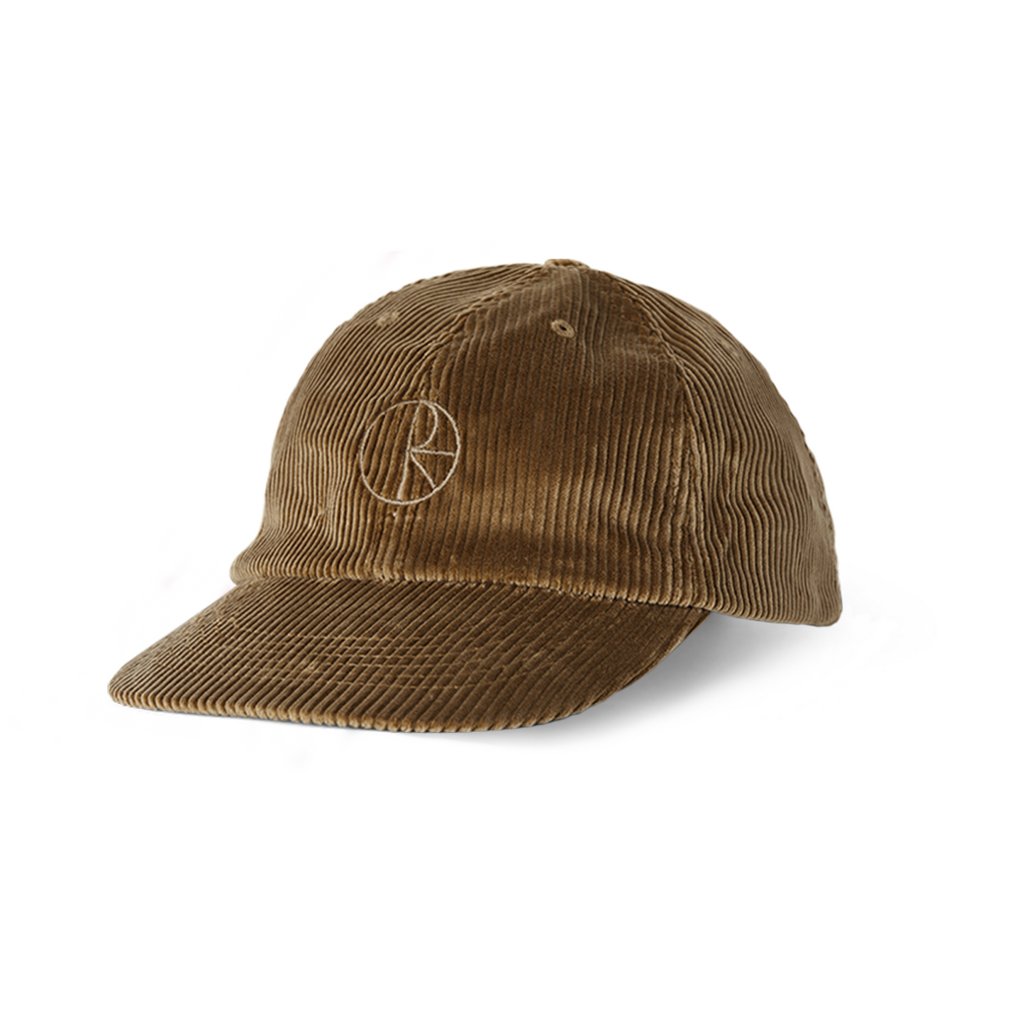 POLAR SKATE CO - CORD STROKE LOGO CAP - BRASS