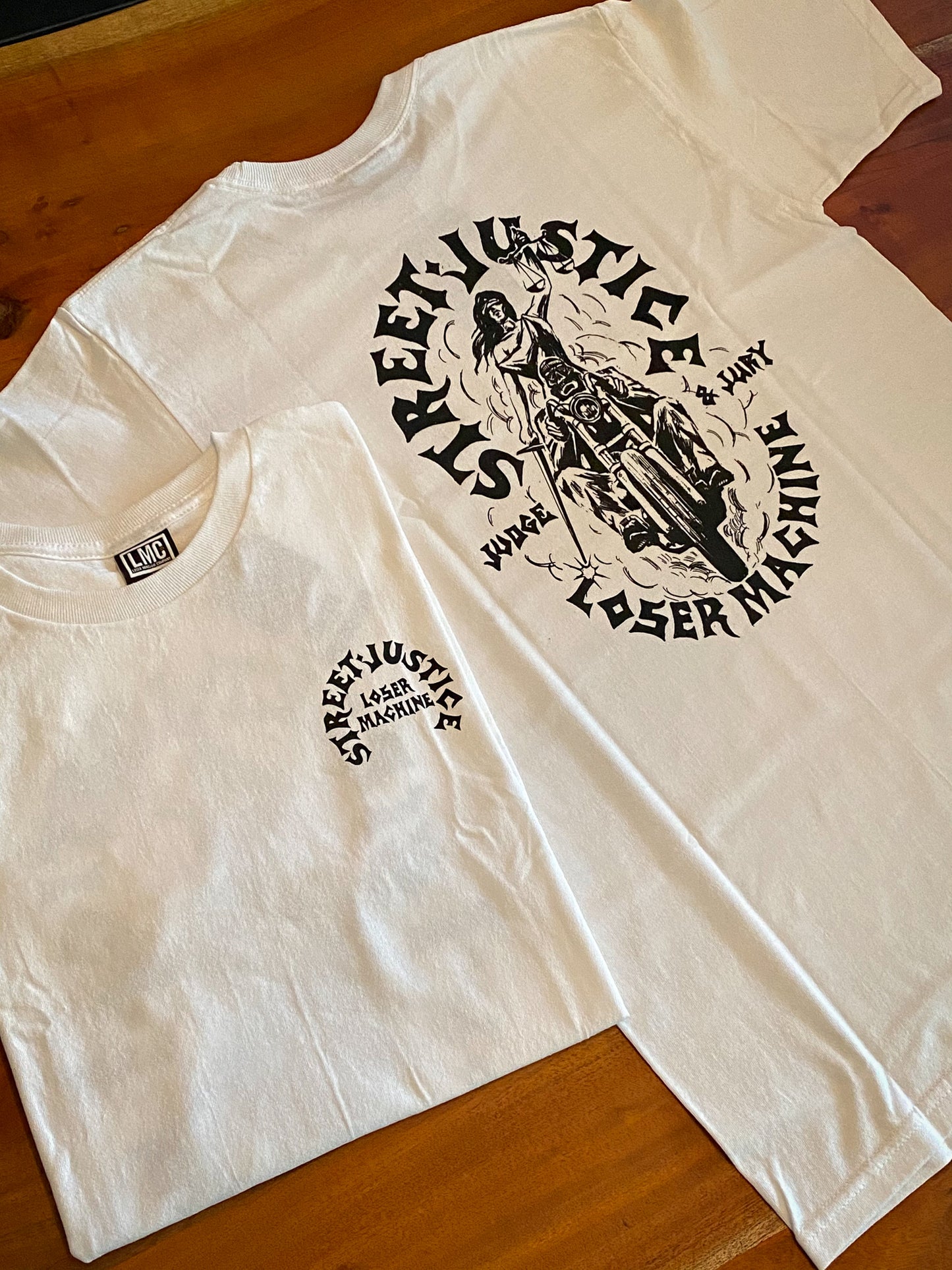 LOSER MACHINE - STREET JUSTICE TEE