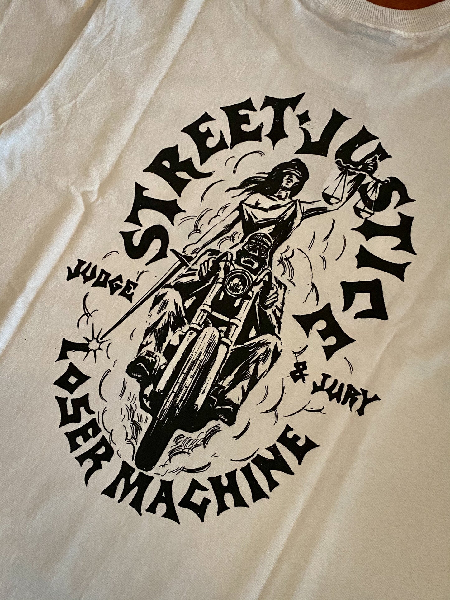 LOSER MACHINE - STREET JUSTICE TEE