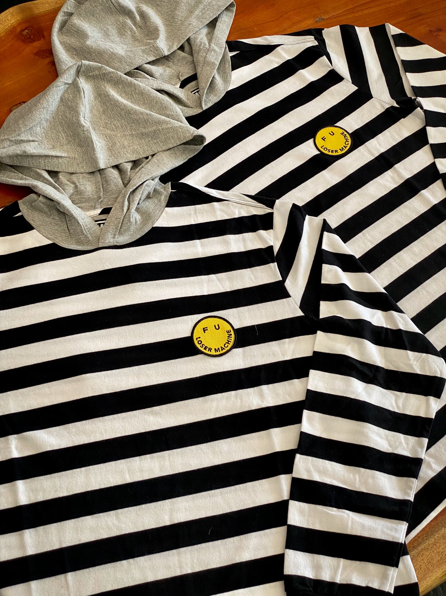 LOSER MACHINE - KEYSTONE HOODED LONGSLEEVE TEE
