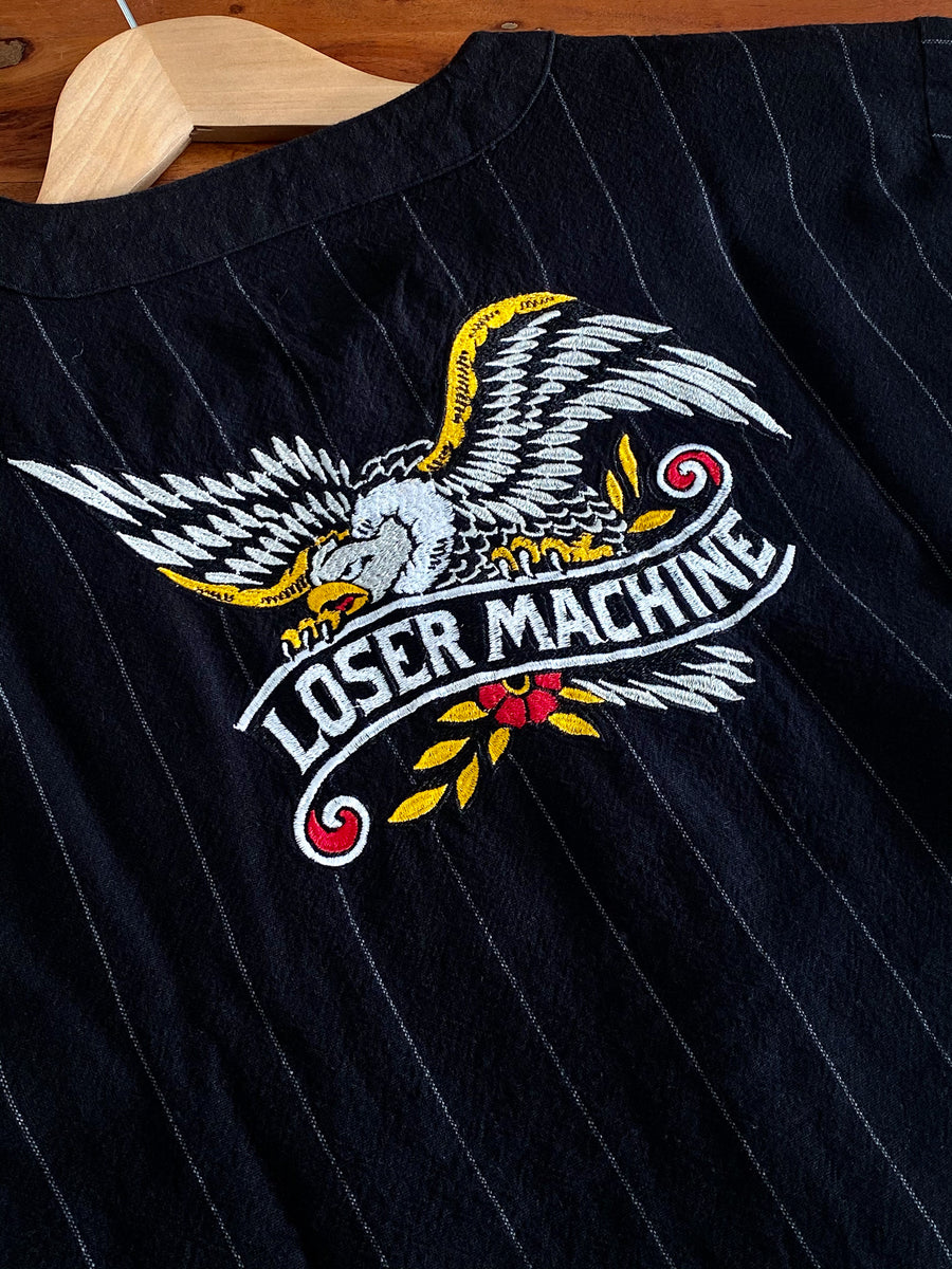 Loser Machine Toros baseball jersey black