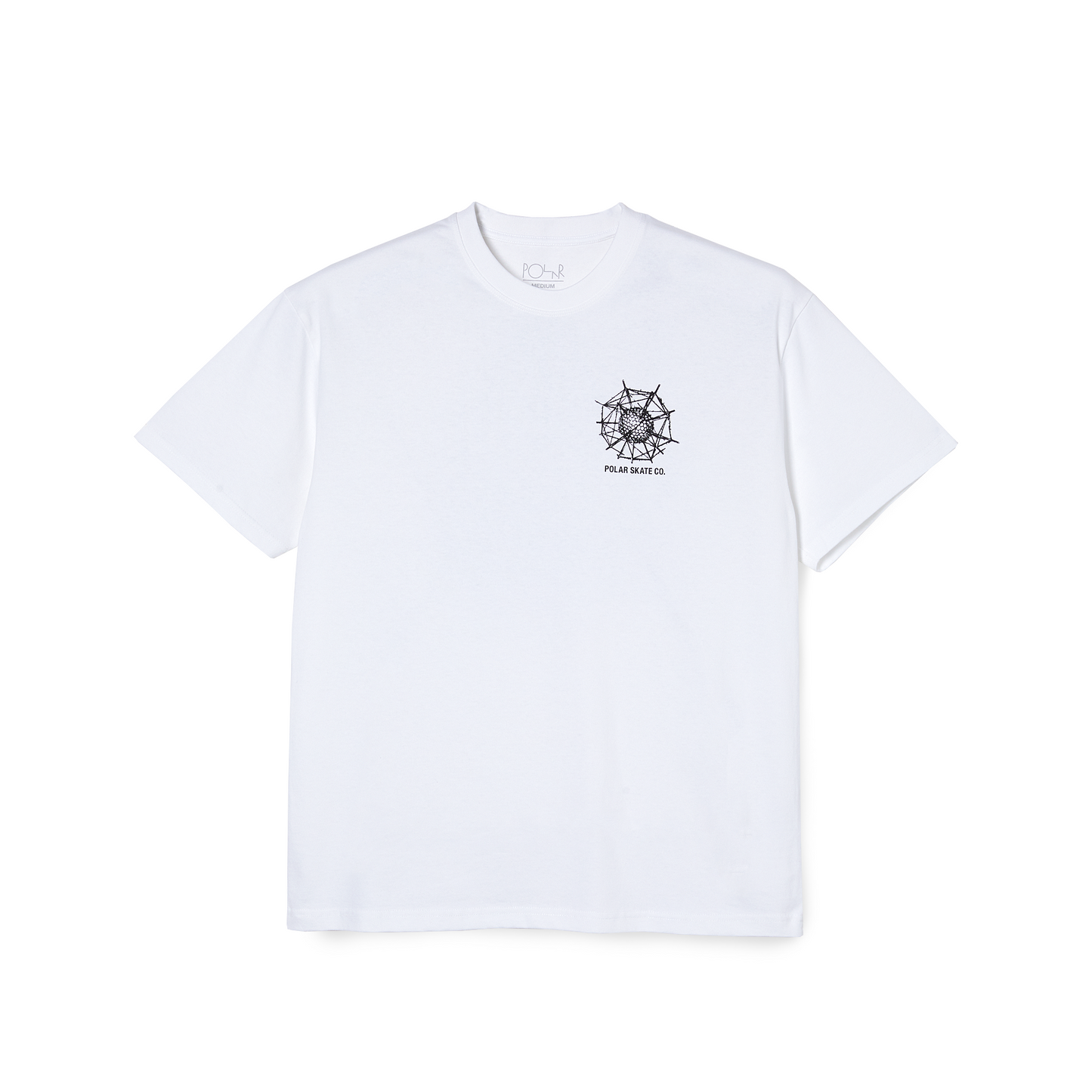 POLAR SKATE CO - STRUCTURAL ORDER TEE - WHITE