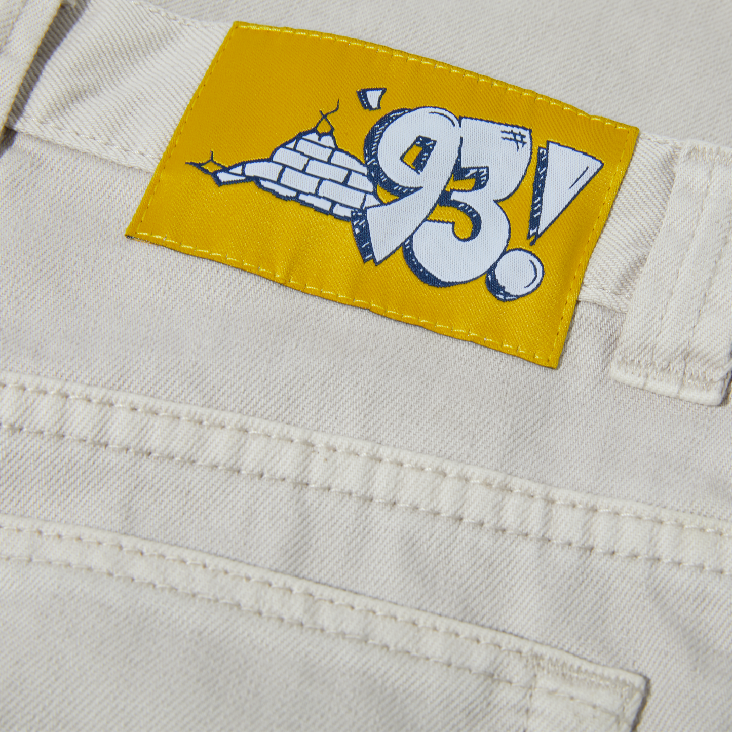 POLAR SKATE CO - '93! DENIM JEANS - PALE TAUPE