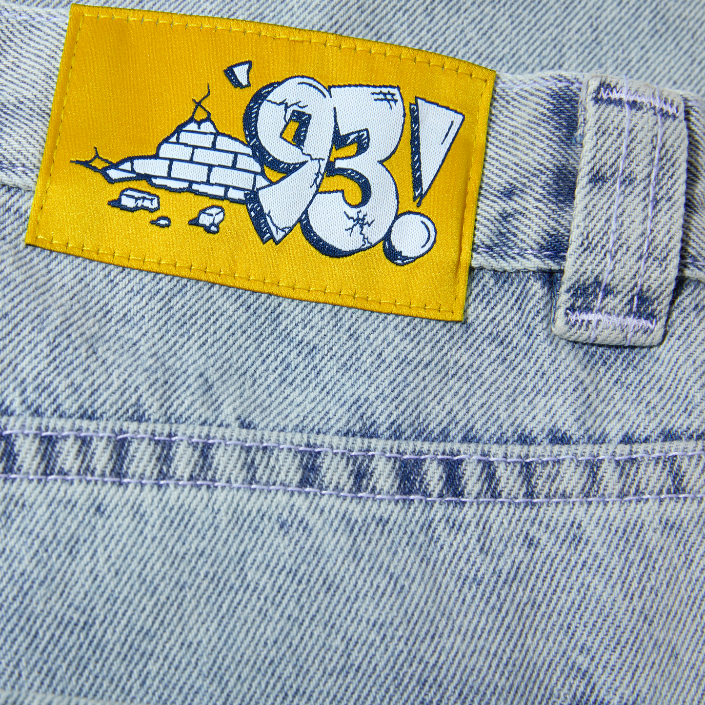 POLAR SKATE CO - '93! WORK PANTS - ICE BLUE