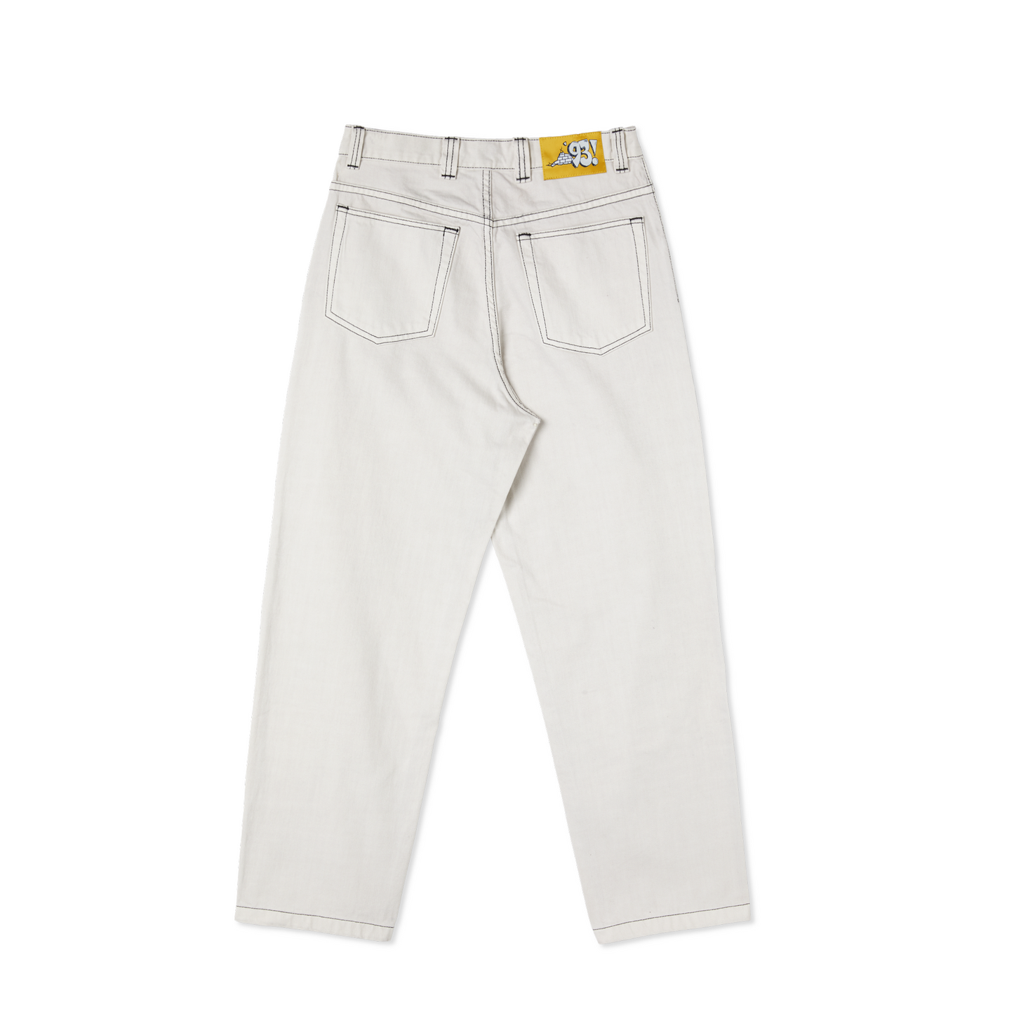 POLAR SKATE CO - '93! DENIM JEANS - WASHED WHITE