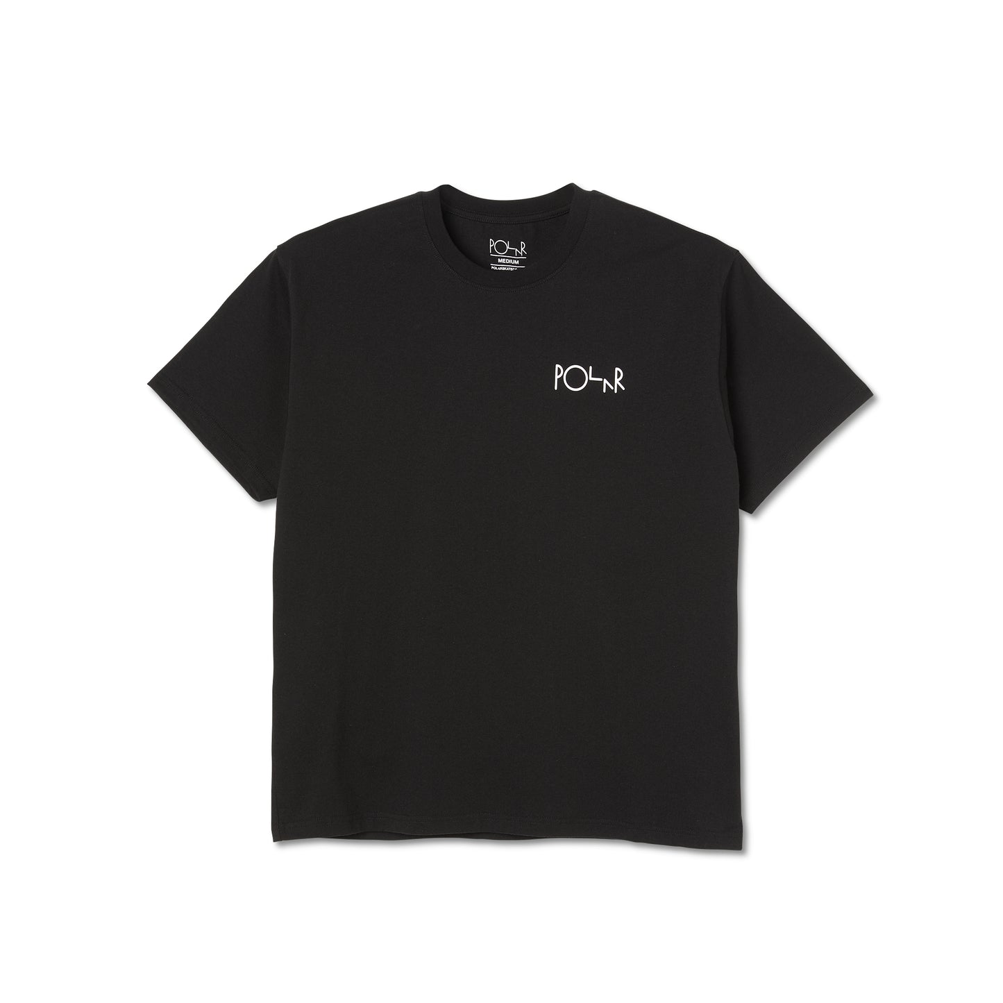 POLAR SKATE CO - STROKE LOGO TEE - BLACK