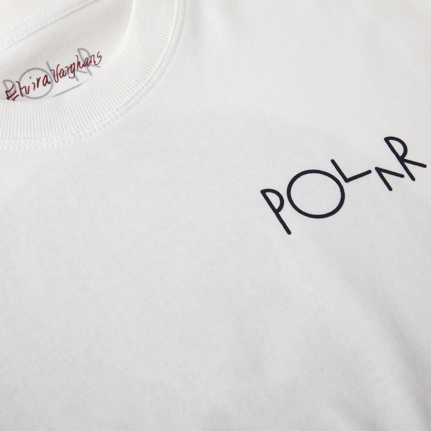 POLAR SKATE CO - FOREST FILL LOGO TEE - WHITE