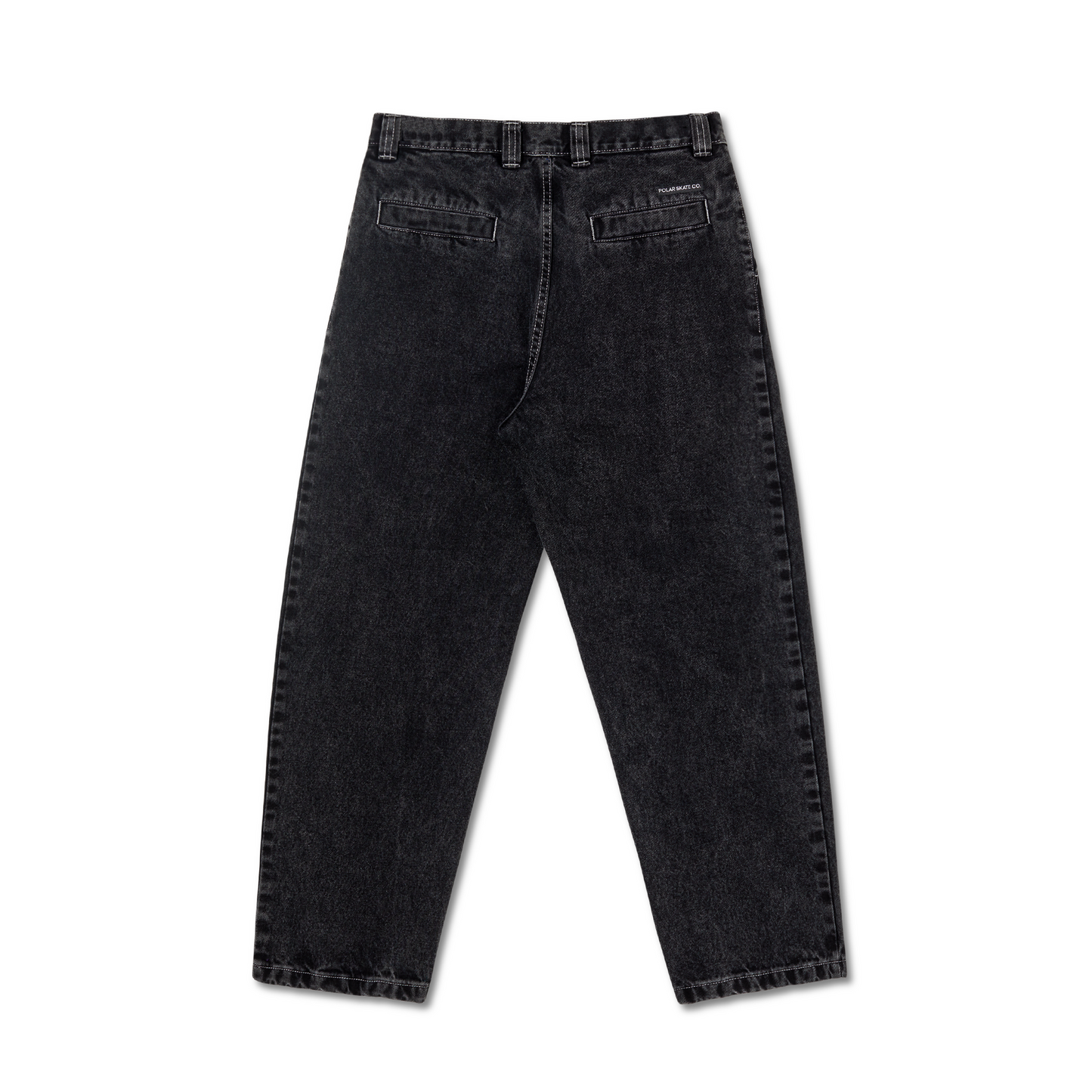 POLAR SKATE CO - GRUND CHINOS - WASHED BLACK
