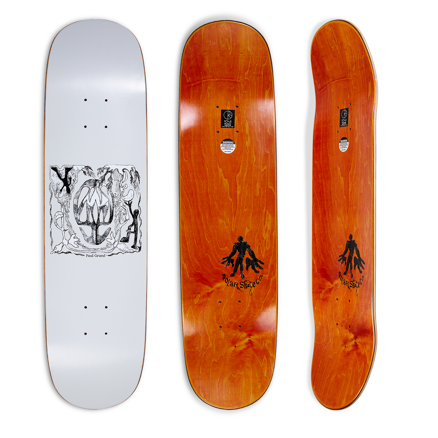 POLAR SKATE CO - PAUL GRUND JUNGLE DECK