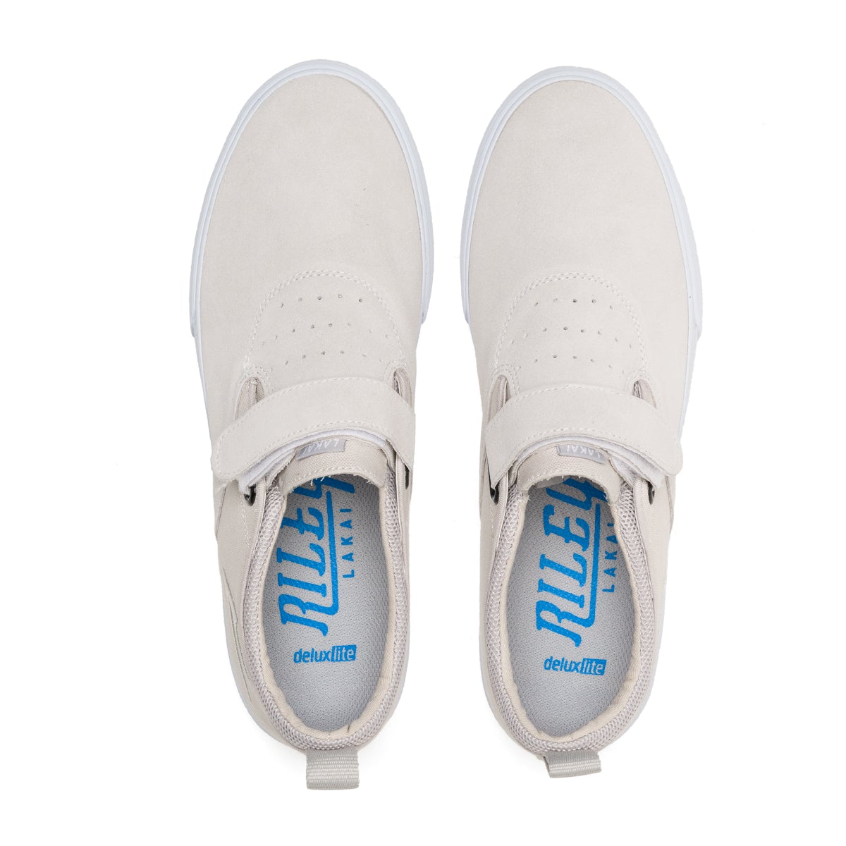 LAKAI - RILEY 2 VS SHOES - WHITE SUEDE