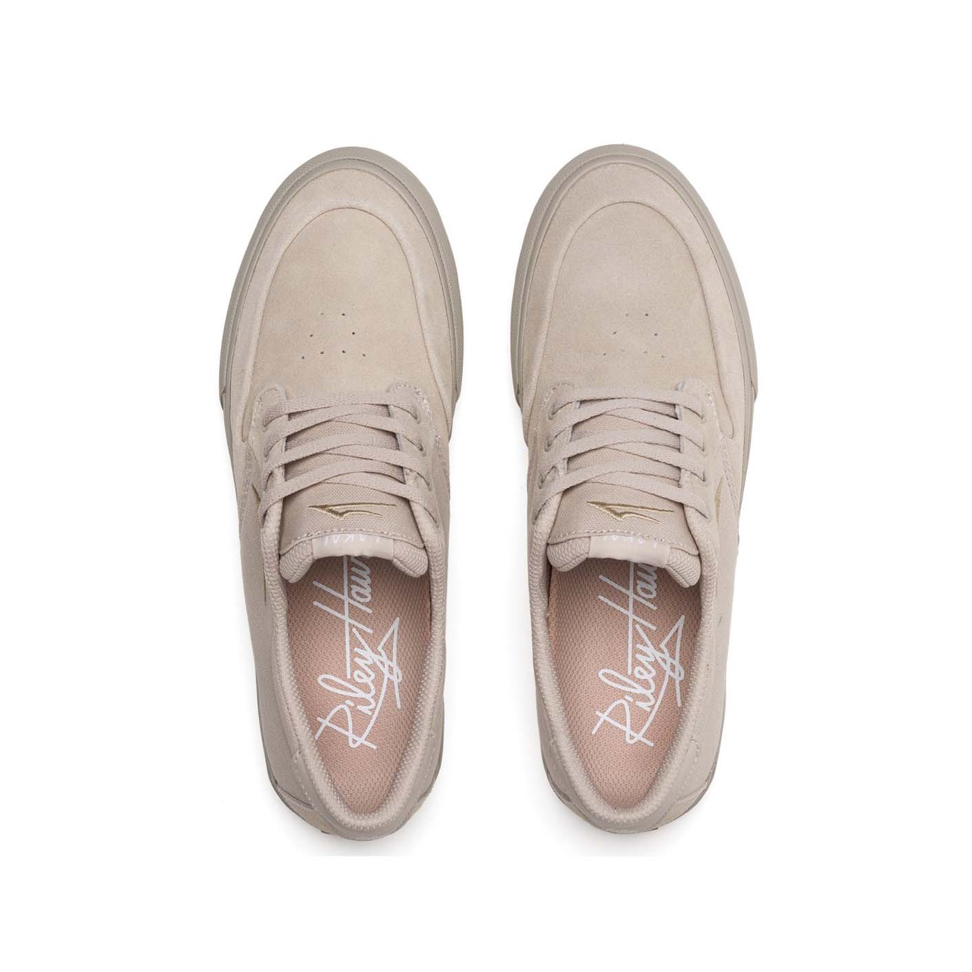 LAKAI - RILEY 3 SHOES - CREAM SUEDE