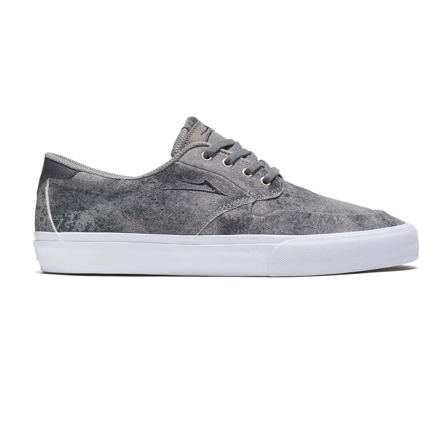 LAKAI - RILEY 3 SHOES - GREY ACID SUEDE