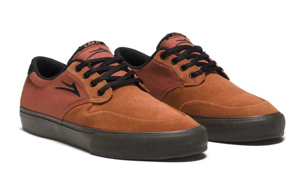 LAKAI - RILEY 3 SHOES - NUTMEG SUEDE