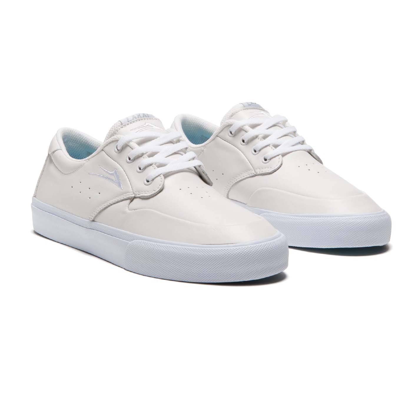 LAKAI - RILEY 3 SHOES - WHITE LEATHER