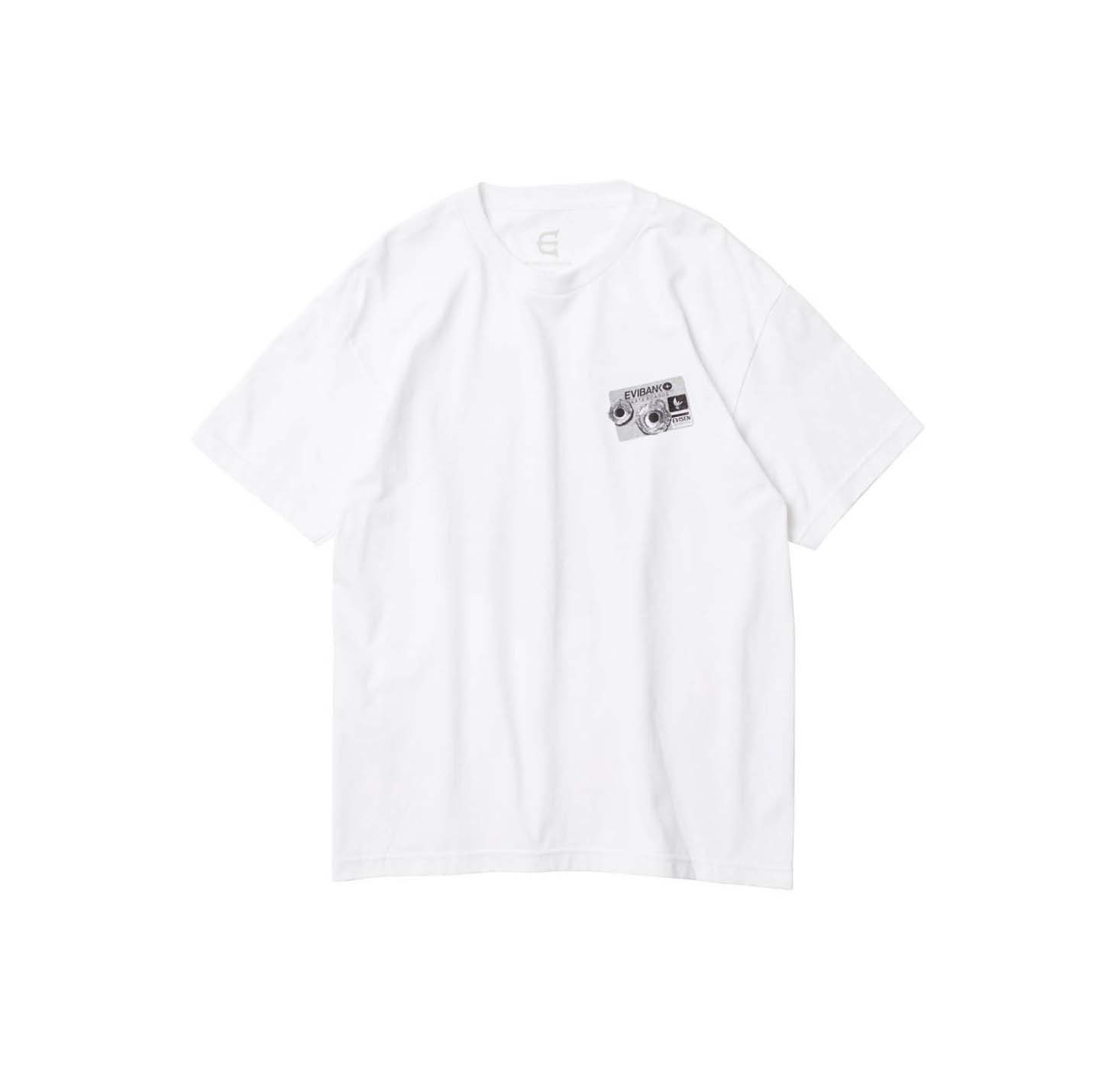EVISEN - SHOT CARD TEE - WHITE