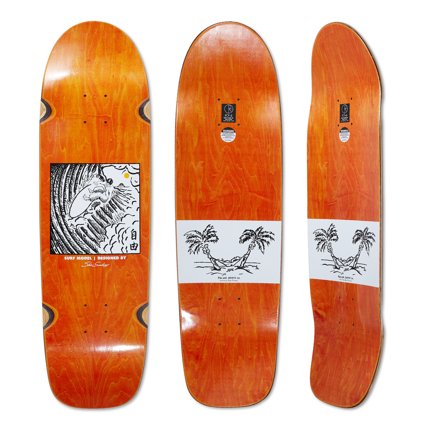 POLAR SKATE CO - SHIN SANBONGI FREEDOM WHEEL WELL DECK