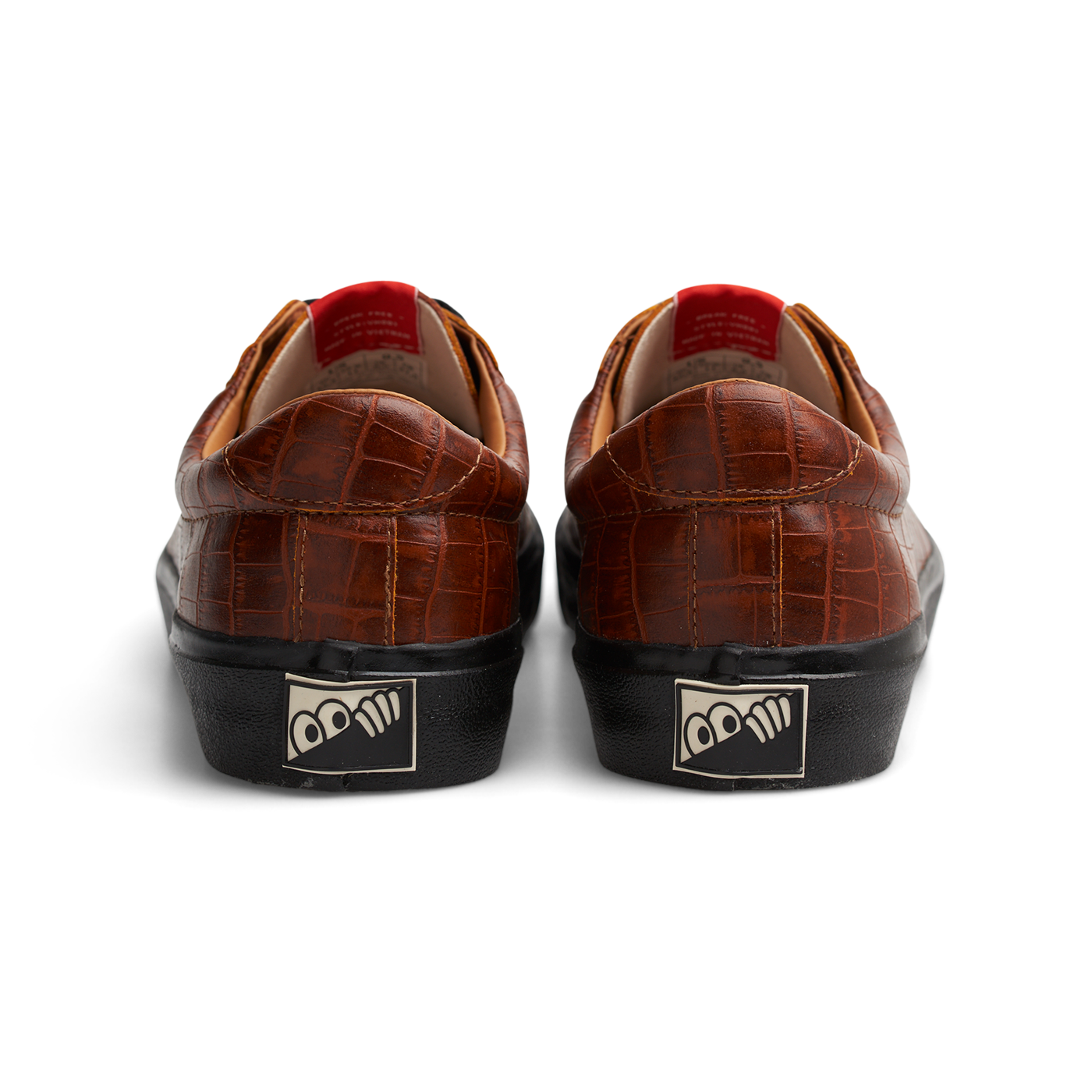 LAST RESORT AB - VM001 CROC SHOES - BROWN/BLACK