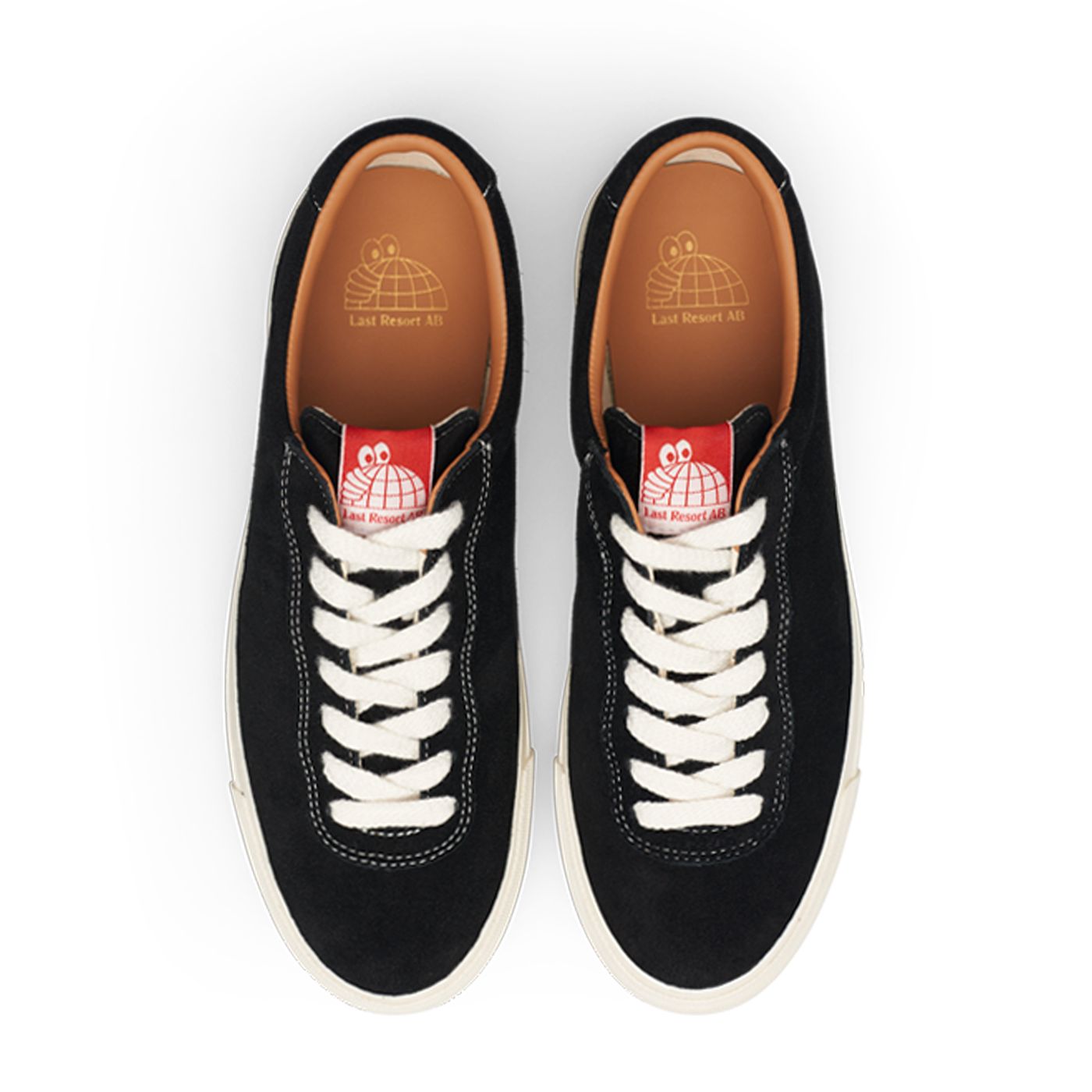 LAST RESORT AB - VM001 SHOES - BLACK/WHITE SUEDE