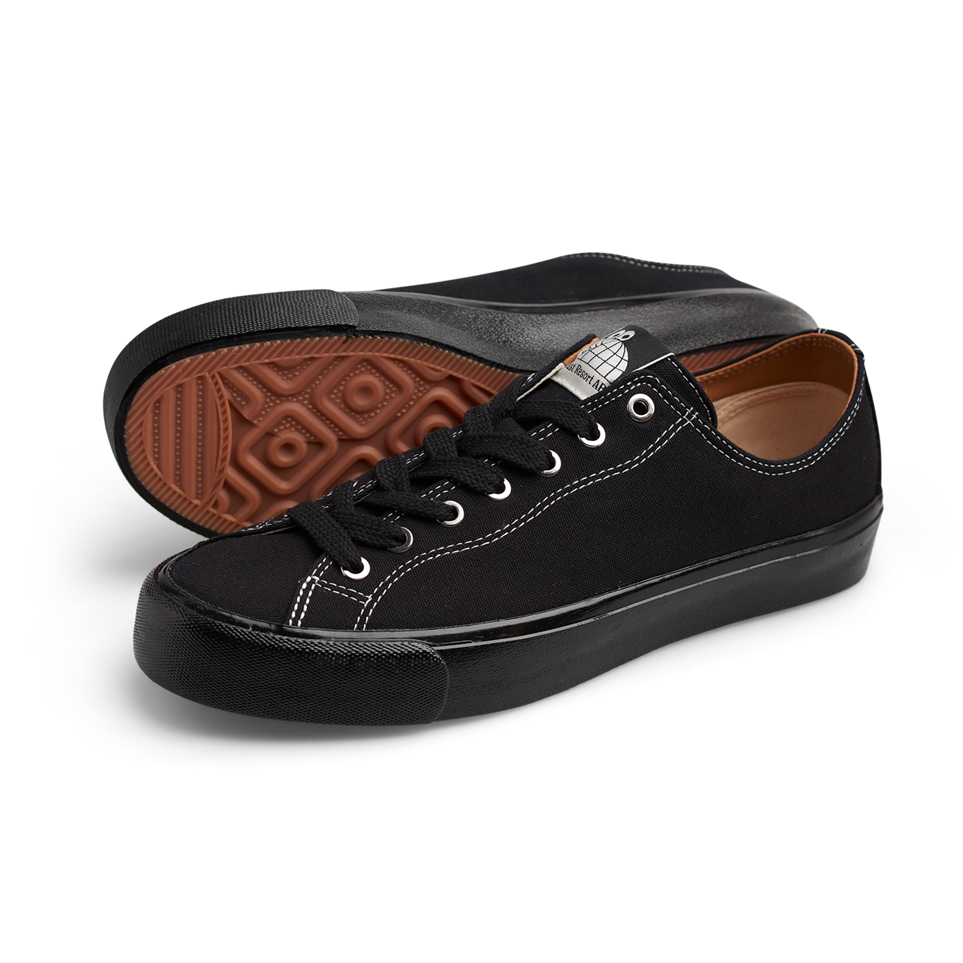 LAST RESORT AB - VM003 CANVAS SHOES - BLACK/BLACK