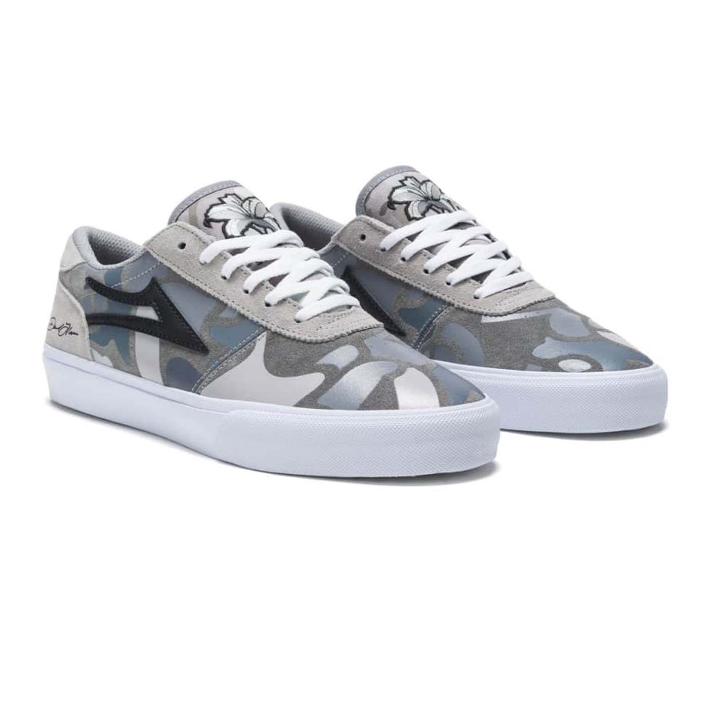 LAKAI - MANCHESTER SHOES - GREY/CAMO SUEDE
