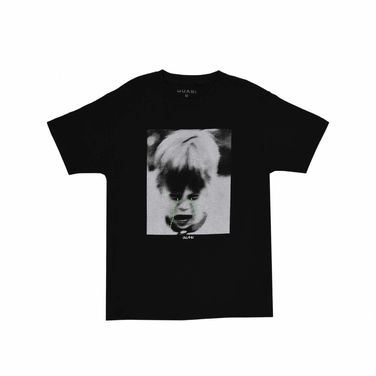 QUASI - CRYBABY TEE - BLACK