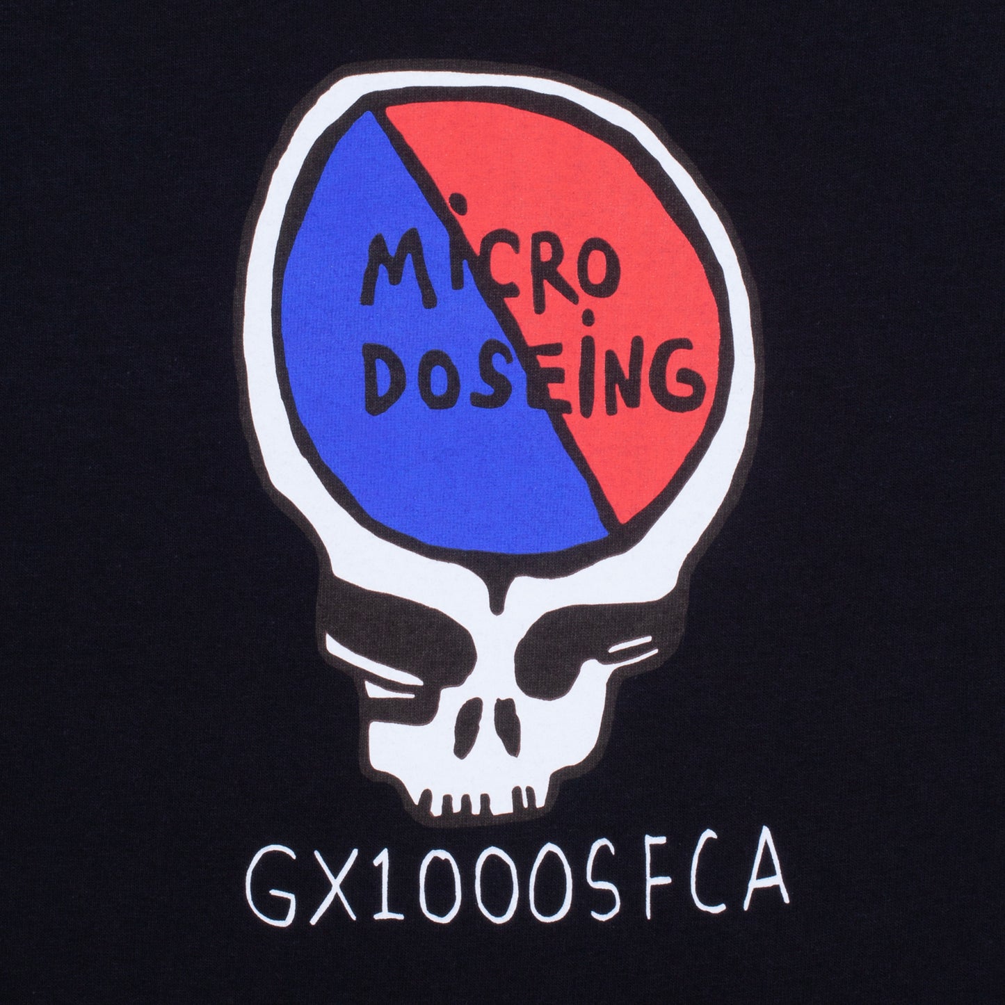 GX1000 - NO MICRO DOSE TEE - BLACK