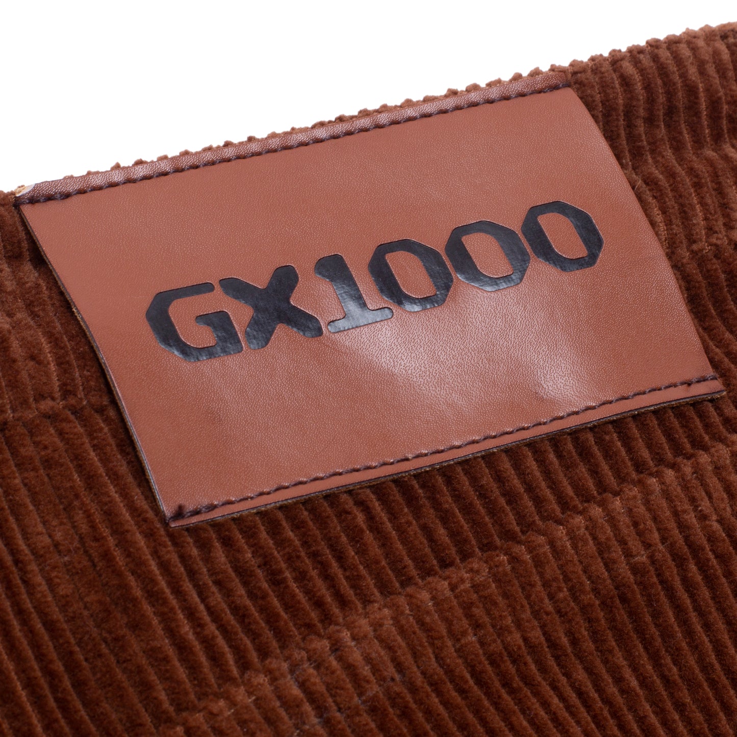 GX1000 - DIMETHYLTRYPTAMINE BAGGY CORD PANTS - TOBACCO
