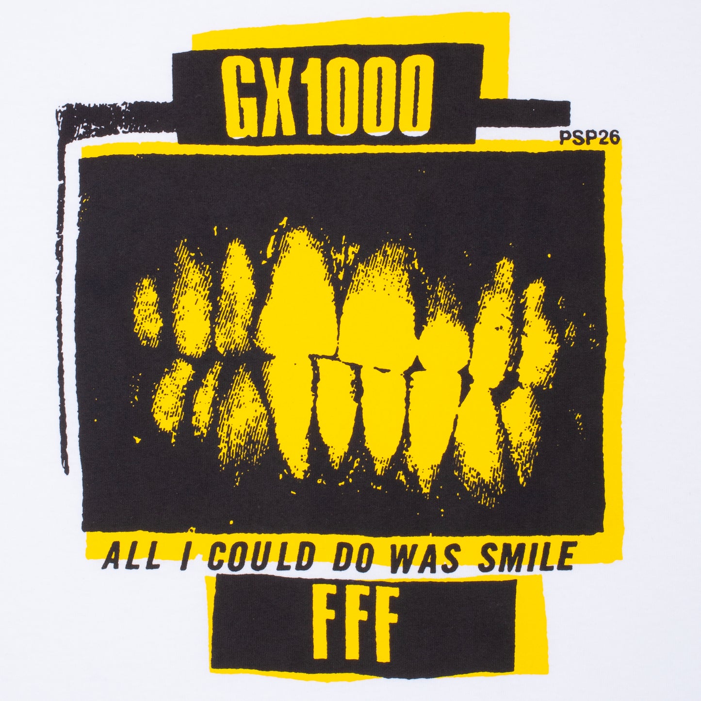 GX1000 - SMILE TEE - WHITE