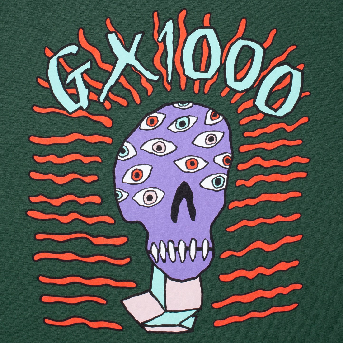 GX1000 - MELTDOWN TEE - GREEN