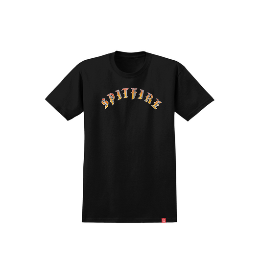 SPITFIRE - OLD E YOUTH TEE - BLACK