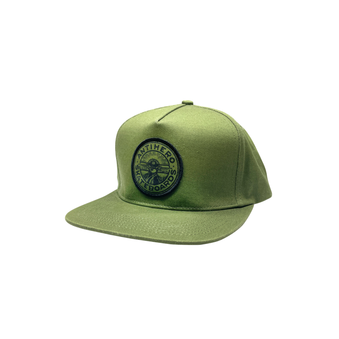 ANTI HERO - STAY READY PATCH ADJUSTABLE CAP - OLIVE