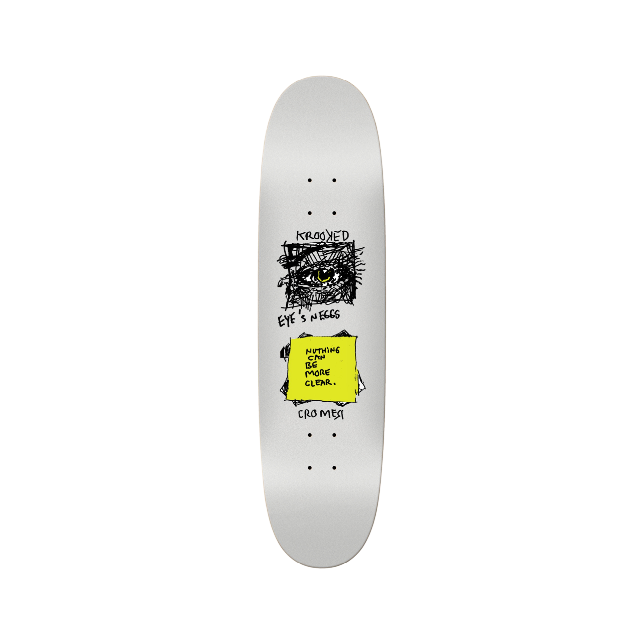 KROOKED - CROMER EYES AND EGGS DECK - 8.25"