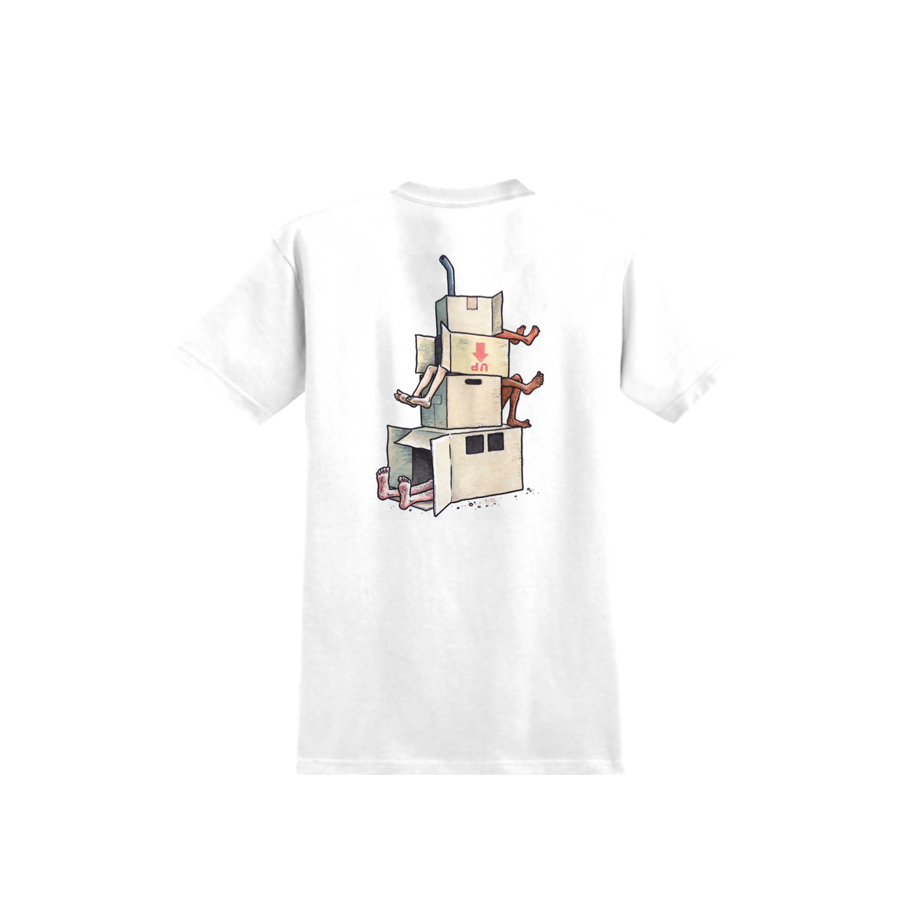 ANTI HERO - CARDBOARD CONDO TEE - WHITE