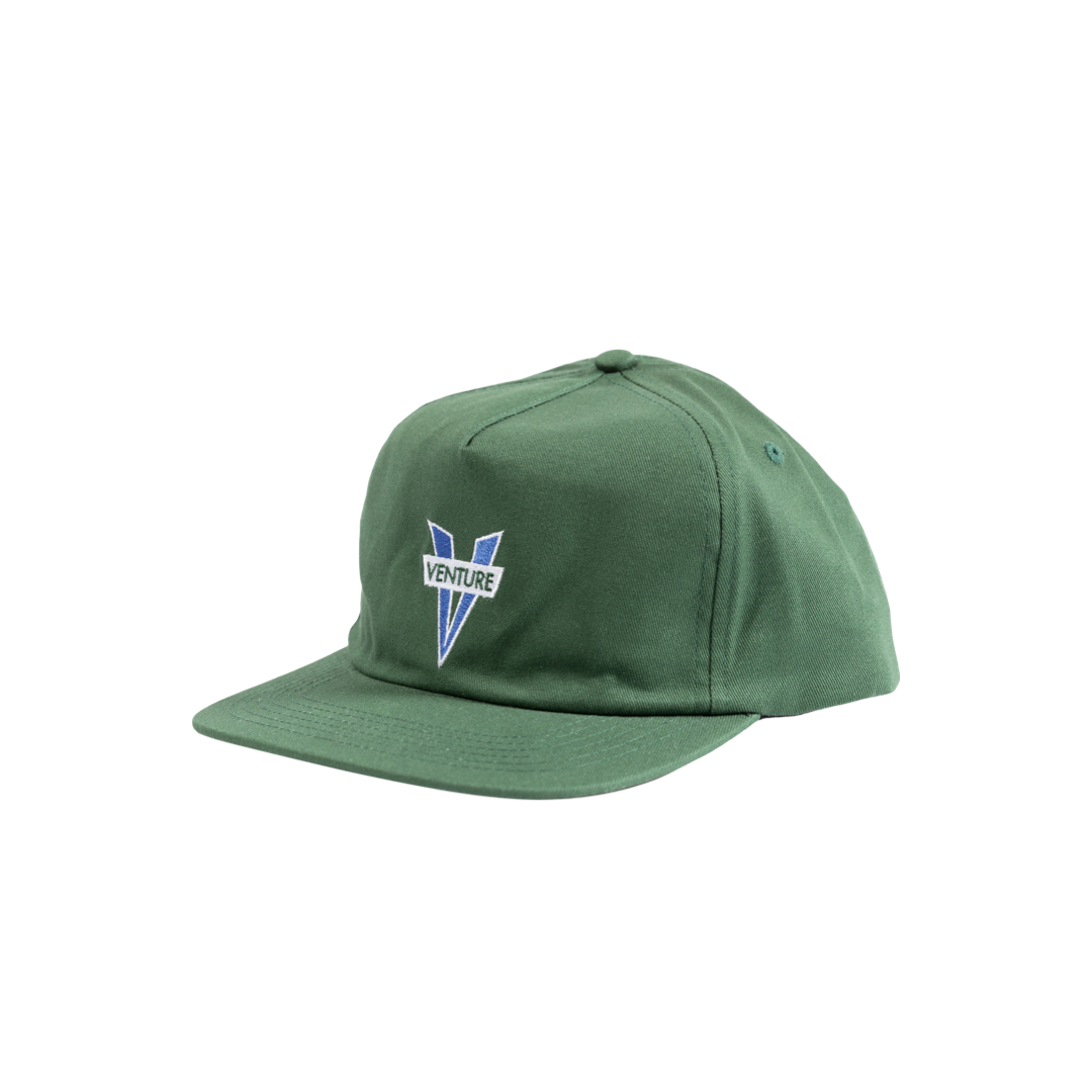 VENTURE - HERITAGE ADJUSTABLE CAP - GREEN/BLUE