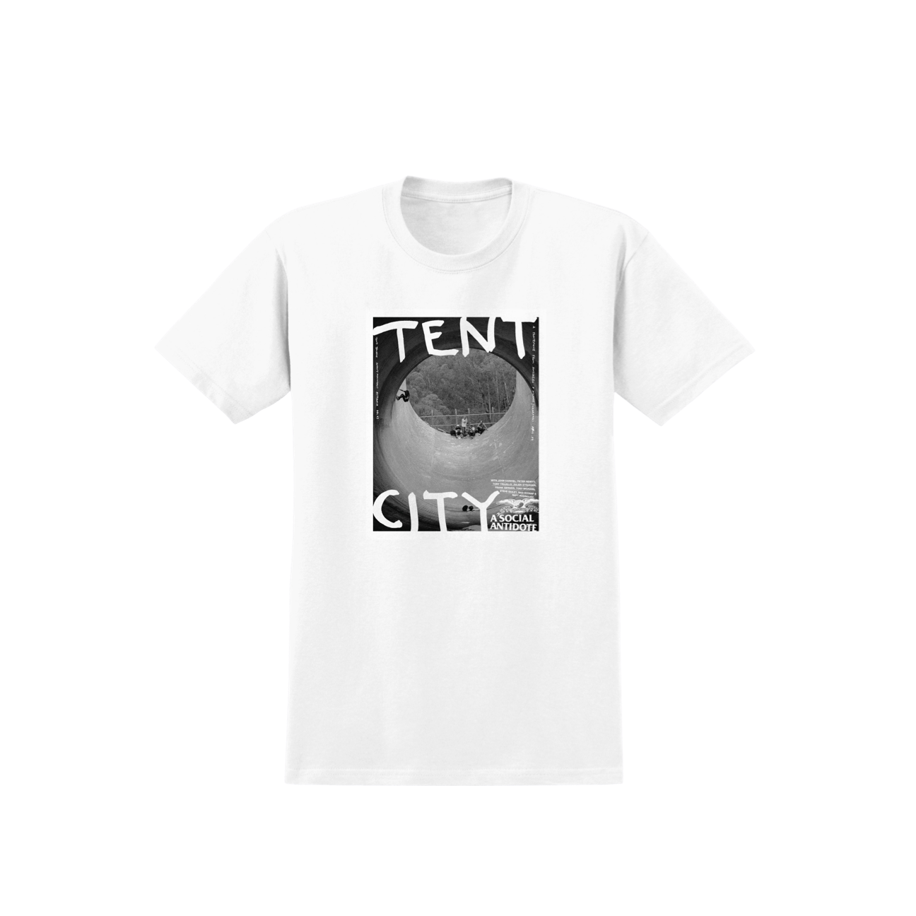 ANTI HERO - TENT CITY TEE - WHITE