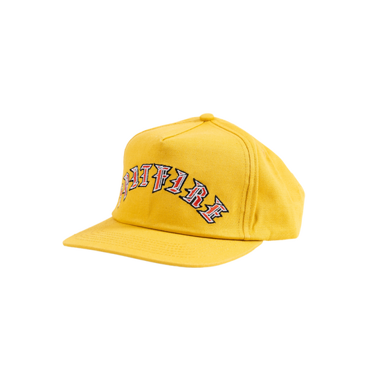 SPITFIRE - OLD E ARCH ADJUSTABLE CAP - GOLD