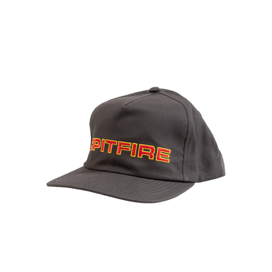 SPITFIRE - CLASSIC '87 ADJUSTABLE CAP - CHARCOAL/RED