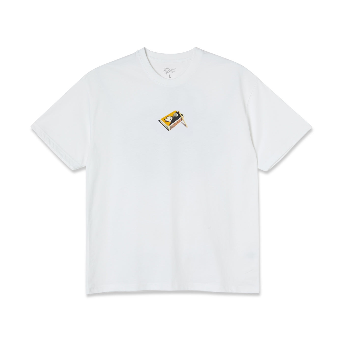 LAST RESORT AB X SPITFIRE - MATCHBOX TEE - WHITE